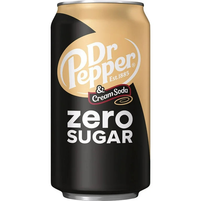 Dr Pepper zéro sugar Cream Soda
