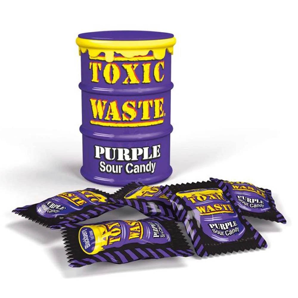 Toxic Waste Purple Sour Candy