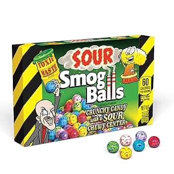 Toxic Waste Sour Smog Balls