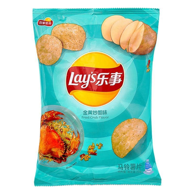 Layâs Potato Fried Crab