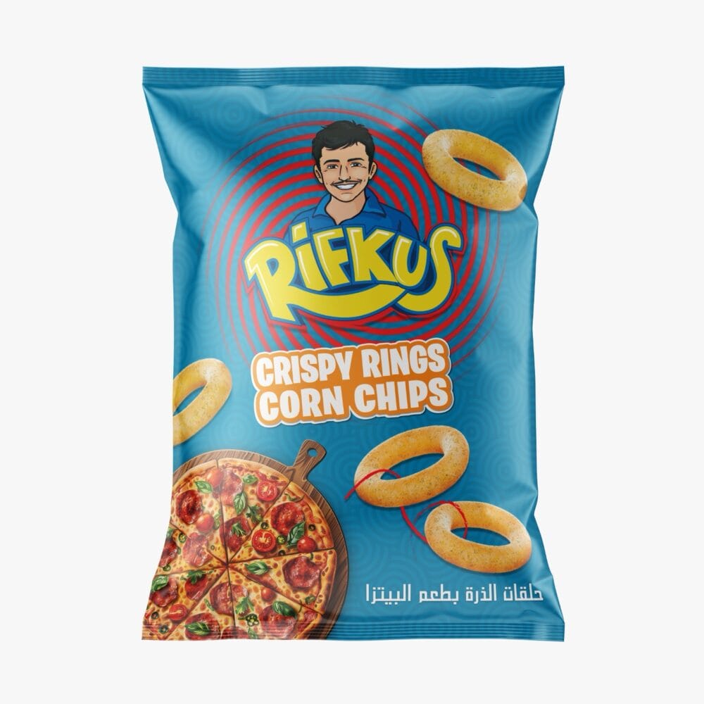 Rifkus Crispy Rings Corn Chips Pizza
