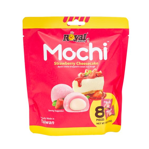 Royal Family Mochis Fraise Cheesecake
