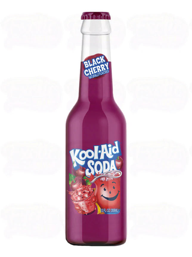 Kool-Aid Soda Black Cherry