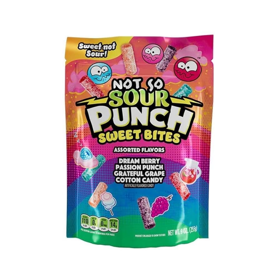 Not So Sour Punch Sweet Bites