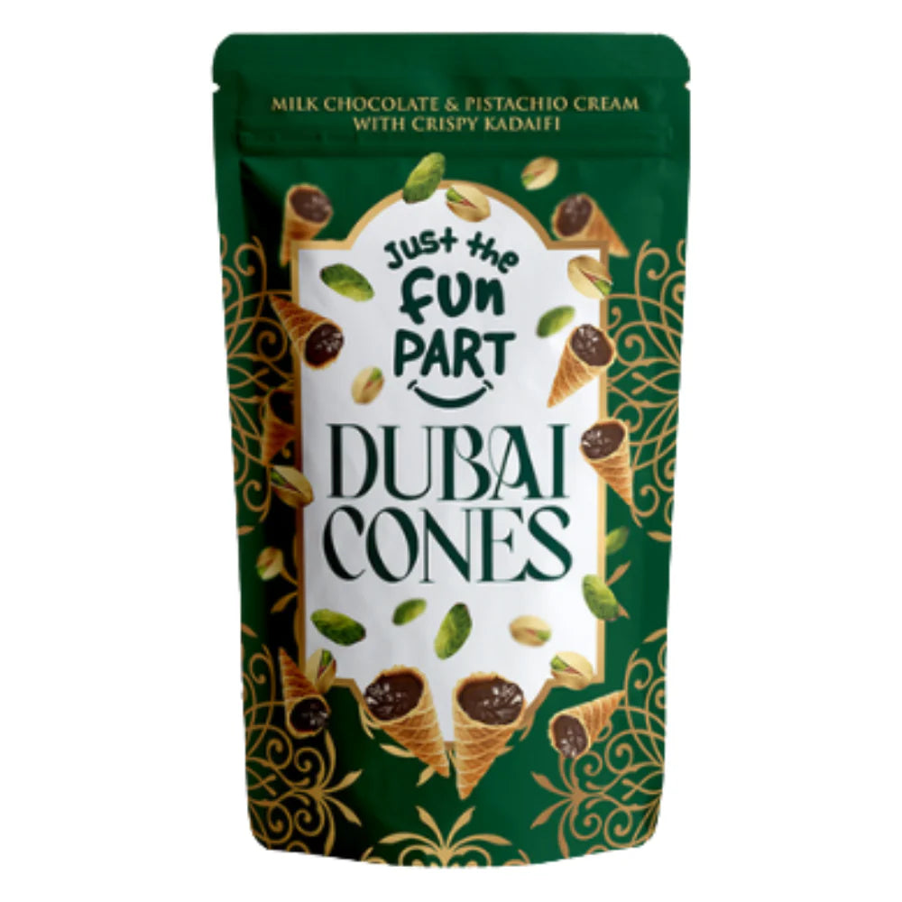 Just The Fun Part Milk Chocolate & Pistachio Cream With Crispy Kadaifi