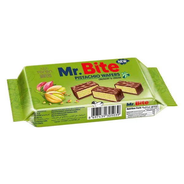 Mr. Bite Pistachio Wafers