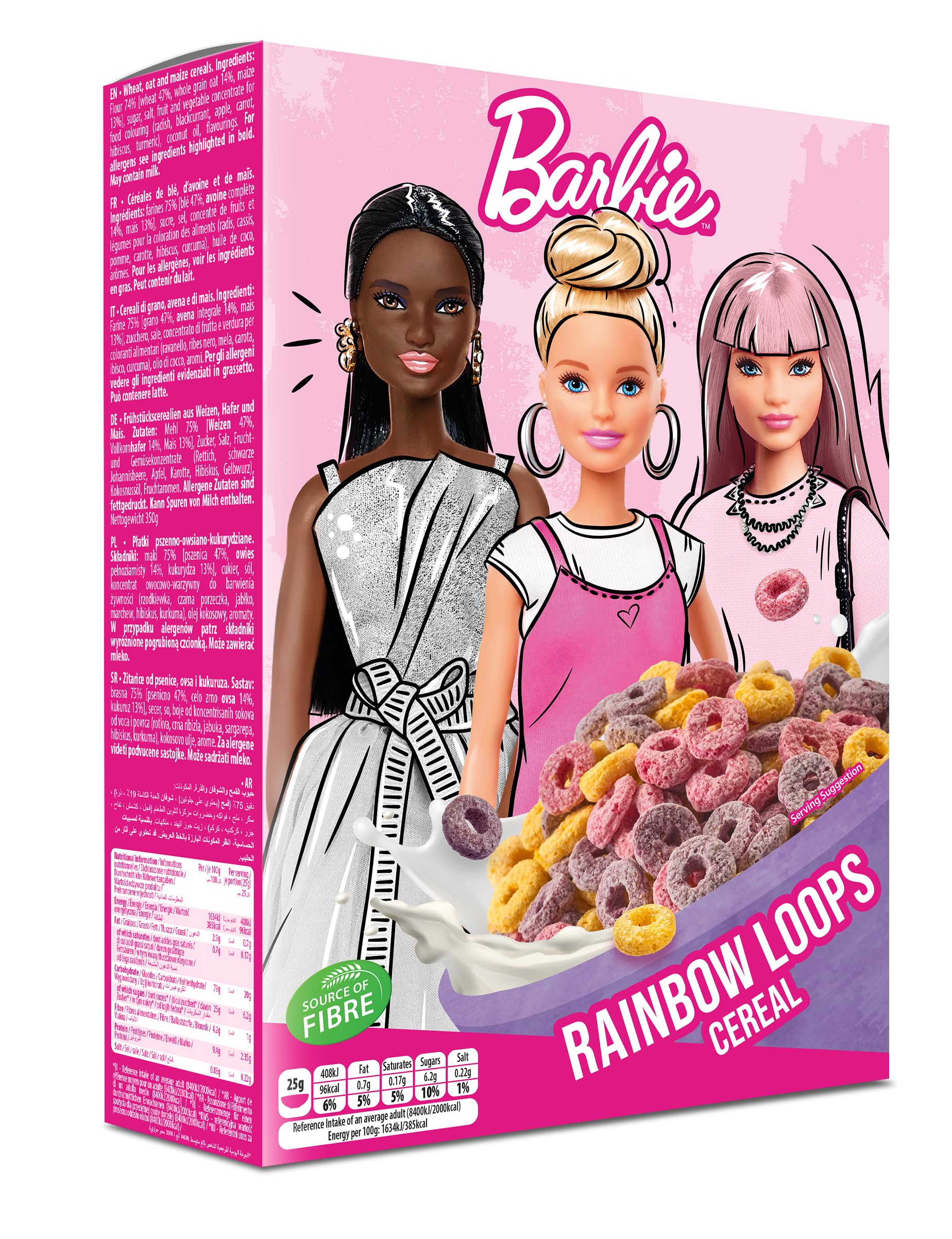 Barbie Rainbow Loops Cereal