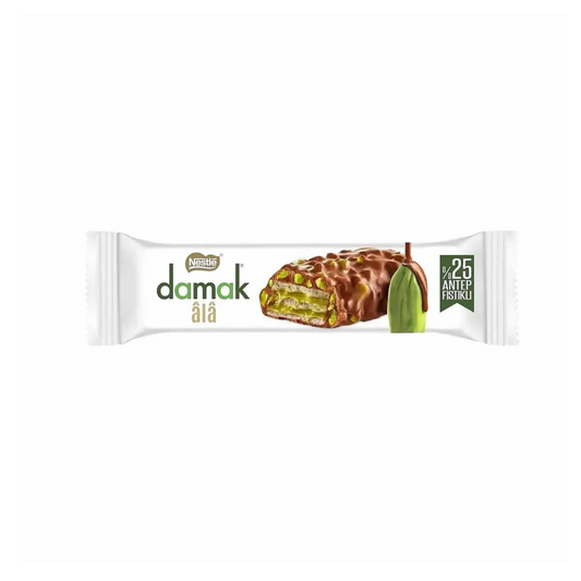 Damak Crunchy – Chocolat au Lait Pistache