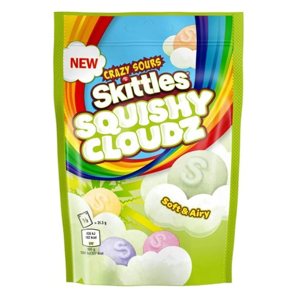 Skittles Squishy Cloudz – Crazy Sours
