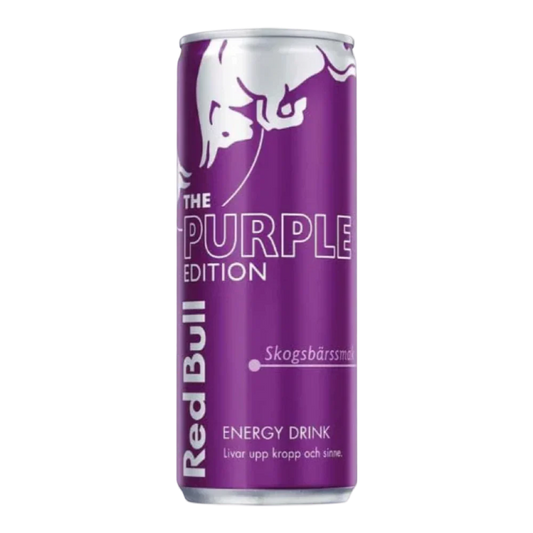 Red Bull Purple Edition Skogsbärssmak - Red Bull Edition Violet Baies Sauvages