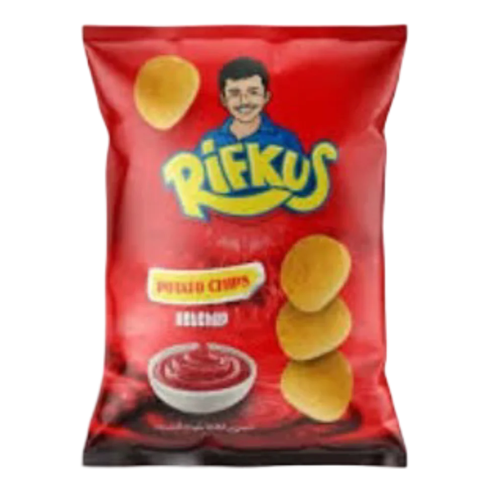 Rifkus Crispy Potato Chips Ketchup