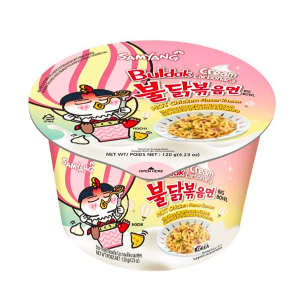 Samyang Ramen Bowl Hot Chicken Cream Carbo Big