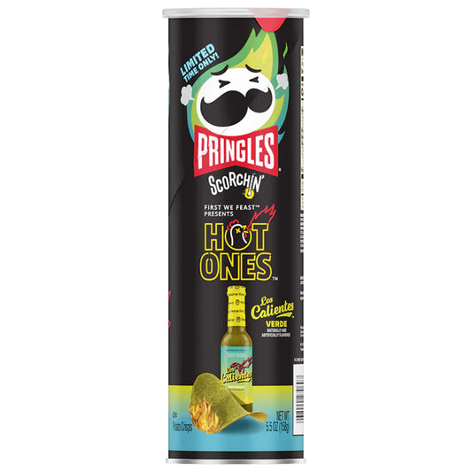 Pringles Hot Ones Verde