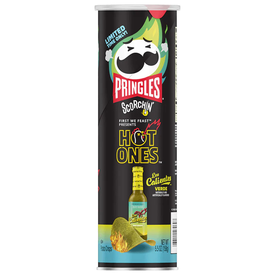 Pringles Hot Ones Verde