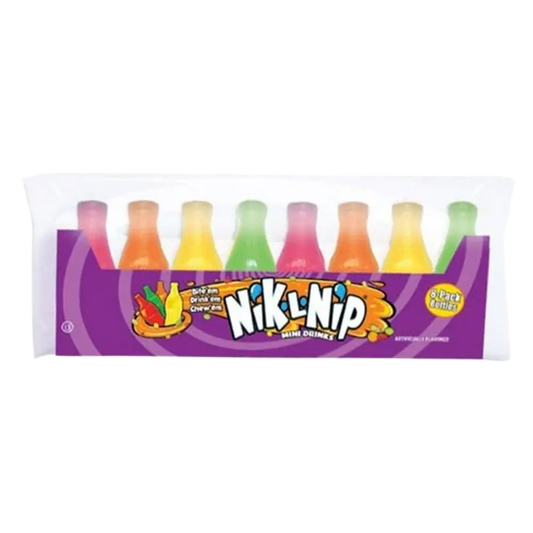 Nik-L-Nip Mini Drinks – Bouteilles à mâcher