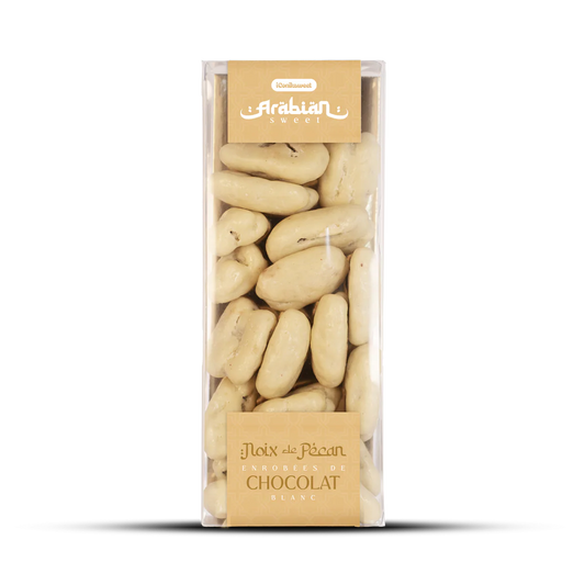 iConiksweet – Arabian Sweet – Noix de pécan enrobées de chocolat blanc 100g