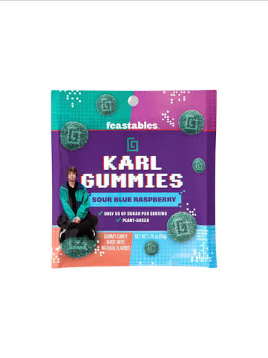 Karl Gummies – Framboise Bleue