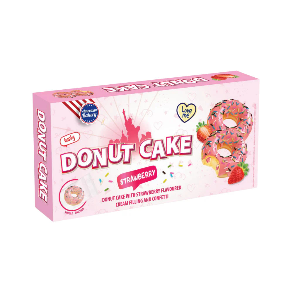 American Bakery – Donut Cake Fraise